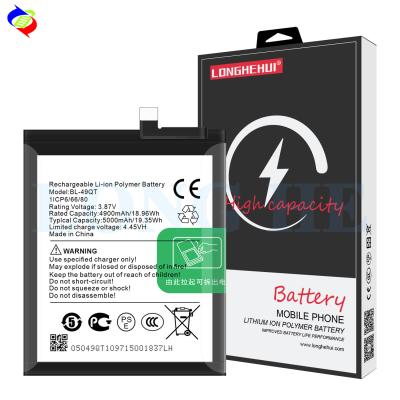 China Bateria de lítio de polímero de capacidade original BL-49QT para Tecno Camon 20 Premier CK9n à venda