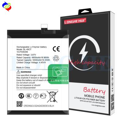 Chine Batterie rechargeable de 5000 mAh pour le téléphone portable BL-49OT à vendre