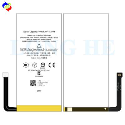 China Batería de polímero de iones de litio recargable para teléfonos móviles GTB1F para Google Pixel 5 4080mAh 3.87V en venta