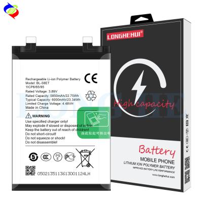 China BL-58ET 4.48V 6000mAh Li-Polymer Battery for Tecno Pova 5 Rechargeable and Compatible for sale