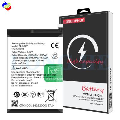 China BL-5AAT Lc8 5000mAh batterij voor Tecno mobiele telefoon betrouwbaar en prestaties Te koop