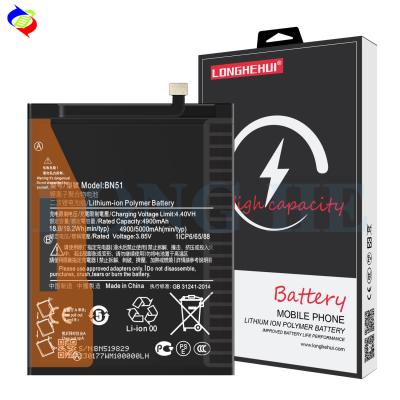 China Stock BN51 Replacement Phone Battery For Xiaomi Redmi 8 Redmi 8A Phone Batteries 5000mAh for sale