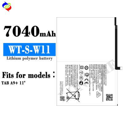 Chine Batteries rechargeables WT-S-W11 pour les téléphones Samsung TAB A9 11 0 à vendre