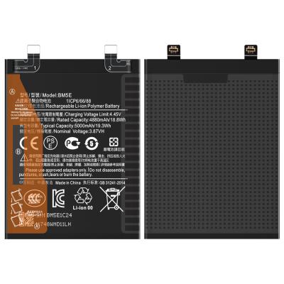 China 5000mAh 3.87V bateria recarregável BM5E para Xiaomi Redmi K50 Pro /22021211RC/ 22011211C à venda