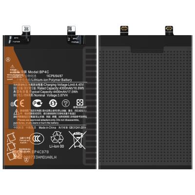 China Batería de reemplazo de 4400mAh para Xiaomi Redmi note11T Pro Baterías de teléfono BP4C Negro en venta