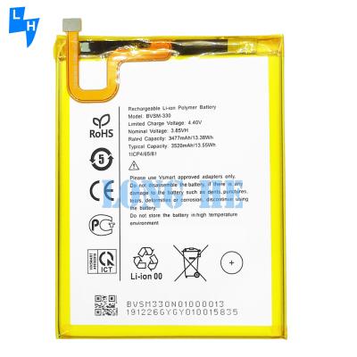 China Substituição da bateria BVSM-330 de grau AAA para Vsmart Star 3 Capacidade padrão amarelo à venda