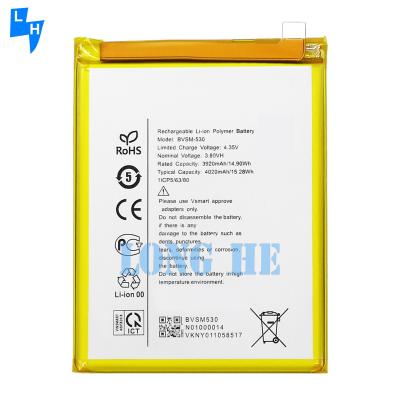 China OEM BVSM-530 4020mAh 3.8V Bateria de telemóvel Baterias recarregáveis para Vsmart active 3 à venda