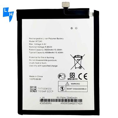 China 500PCS Original Replacement Li-ion Battery WT240 for Nokia 2.3 3.2 2.4 4000mAh 3.85V for sale