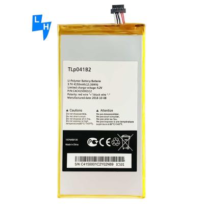 Китай Батарея литий-ионного полимера высокой емкости TLP041B2 для Alcatel EVO 7 4150mAh продается