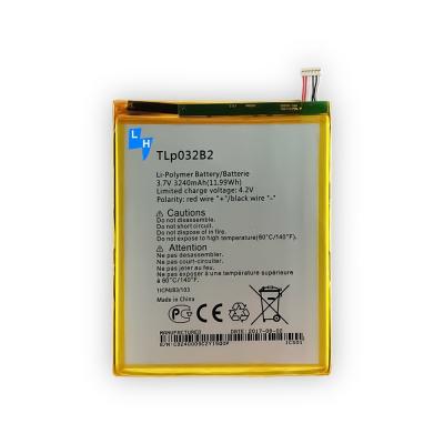 中国 ホワイト TLP030B2 3240mAh モバイルフォンバッテリー アルカテル ポップ7 ポップ7S ポップ7 LTE ピクシ8 販売のため