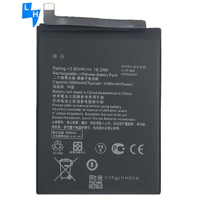 China Hoge capaciteit oplaadbare batterij voor ASUS ZenFone 6 2019 5000mAh C11P1806 ZS630KL Te koop