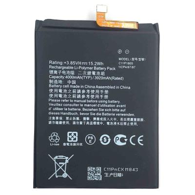 China 4000mAh C11P1805 X01AD ZB632KL ZB633KL Mobile Phone Battery for ASUS Zen Fone MAX M2 for sale