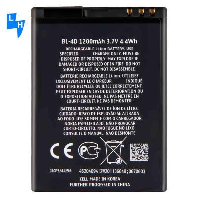 Chine Batterie BL-4D rechargeable à haute capacité pour téléphone portable Nokia N97 mini E5 E7 N8 à vendre