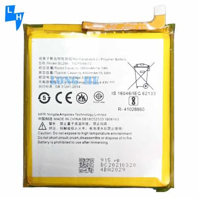 中国 デュアルIC保護 4000mAh BL296 バッテリー Lenovo Z6 L78121 Z6pro Z6 Pro L78051 販売のため