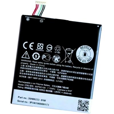 China Batería de teléfono móvil de reemplazo de 2040mAh BOP9O100 Para HTC D612 D610 610 612 en venta