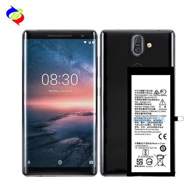 China Digital Battery for Nokia 8 Sirocco N8 High Capacity 3260mah Mobile Phone Lithium Ion for sale