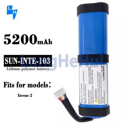 China Long Lasting 7.2V 5200mah Battery for JBL-Xtreme Speaker 2INR19/66-2 SUN-INTE-103 for sale