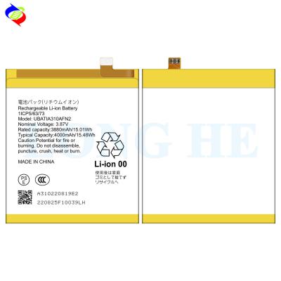 China Sharp Compatible Battery Replacement UBATIA310AFN2 3.85V 3730mah Hoge capaciteit nulcyclus Te koop