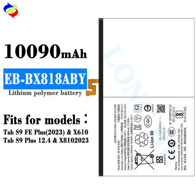 China EB-BX818ABY table battery for Tab S9 FE Plus 2023 X610 Tab s9 plus 12.4 x8102023 for sale