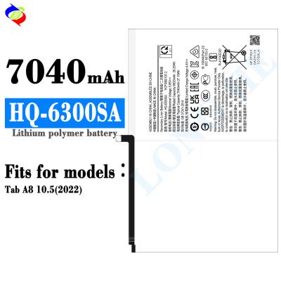 China HQ-6300SA tablet battery for Tab A8 10.5 2022 7040mAh for sale