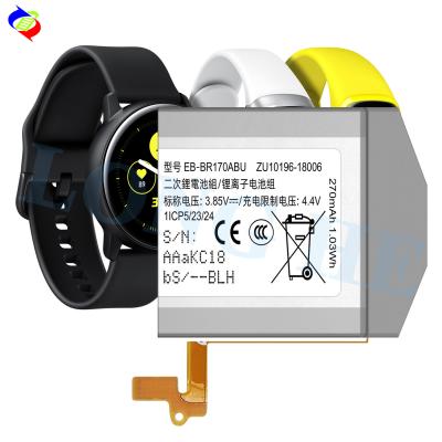 China For Samsung watch original battery EB-BR170ABU Battery for Samsung Replacement SmartWatch Battery for sale