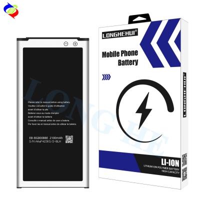 China 2100mAh EB-BG800BBE EB-BG800CBE Bateria de telefone móvel para samsung S5 Mini G800F G800A G800HQ à venda