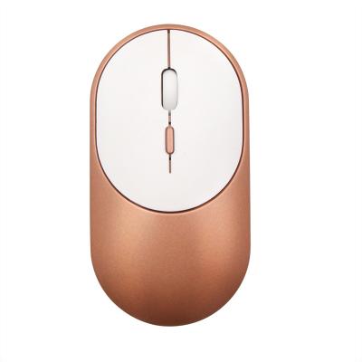 China 3D Personalized Custom Logo Mini Wireless Mouse Rechargeable Computer USB Receiver for sale