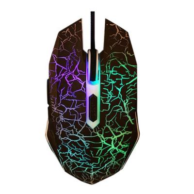 China Mini Gamer Mice Drivers USB 6D RGB r8 Wired Gaming Mouse For Computer For Apple Laptop for sale