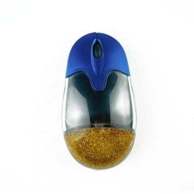 China Custom Promotional 3D Advertising Aqua Computer Liquid Mouse Water Mouse for sale