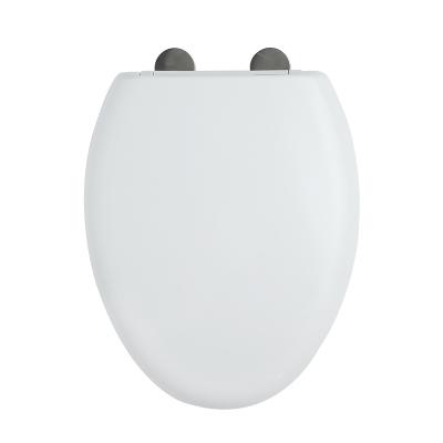 China Slow-End Soft Narrow Toilet Seats PUV-08-C Quick Release High Quality Oval Toilet Seat Cover for sale