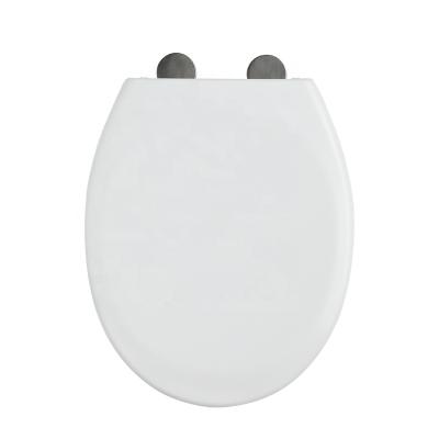 China Slow-end Soft Narrow Toilet Seats FBO-01-C Quick Release Urea Toilet Lid Round Adjustable Cover for sale