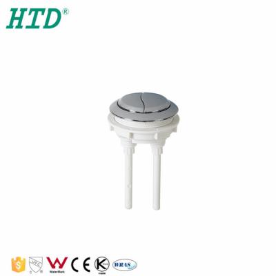 China Modern HTD Dual Toilet Tank Flush Valve Push Button for sale