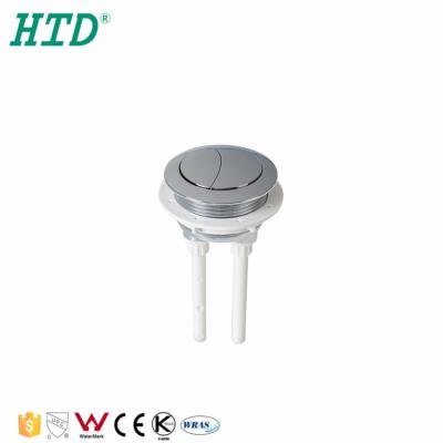 China HTD Top Modern Toilet Grade Push Button Fittings Flush Valve For Toilet Tank for sale