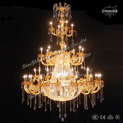 China Modern Empire K9 Crystal Chandelier Light Large Empire 60 Chandelier Lighting ETL80088 for sale