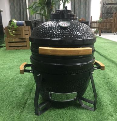 China Factory Wholesale Sales Tandoor Egg Grill Direct Indoor Direct Charcoal Grill Size 15inch MCD Ceramic Kamado Grill for sale