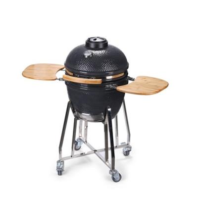 China Factory Direct Sale Size 18inch MCD Best Charcoal Kamado Adjustable Classic Type Ceramic Charcoal Grill for sale