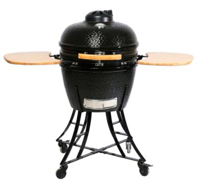 China Factory direct sales size 22inch MCD ceramic kamado grill iron metal pizza oven charcoal adjustable outdoor barbecue grill for sale