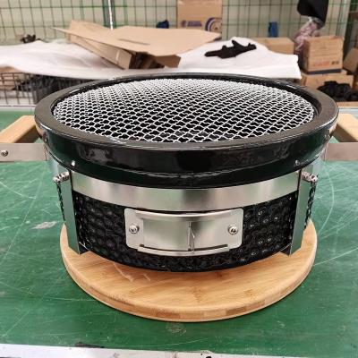 China Easily Assembled Round Table Kamado, Table Grill, Portable Grill for sale