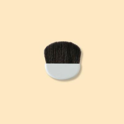 China Angular Blush Base Hot Selling Women's Brush Convenient Brown Polygon Petal Beauty Tool Brush for sale