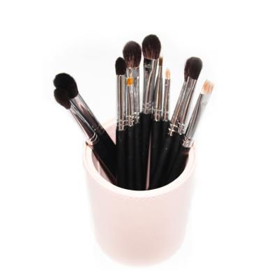 China Makeup Brush 12pcs Eye Concealer Brush Set Custom Hot Stamping With Case Shadows Blush Eyelashes Full Face Makeup Brushes for sale