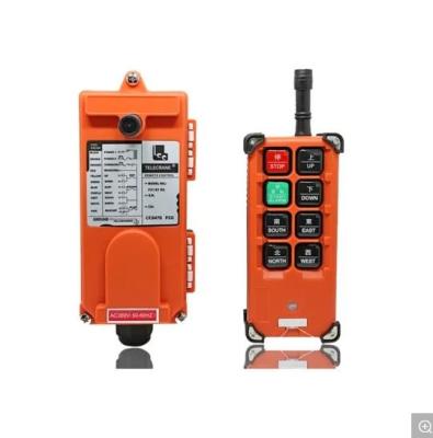 China Crane f21-e1b telecrane 6 buttons 12v 24v 220v 380v single speed industrial remote control for crawler tractor overhead crane for sale