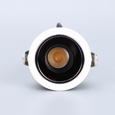 China Modern High Quality Modern Aluminum Included Anti Glare Eye Shield 5w 10w 15w Round Shape Led Spotlight for sale