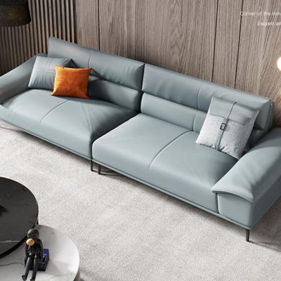 China (Others)Modern Design Office Furniture Sofa Home Living Room Pure Leather European Luxury Sofas for sale