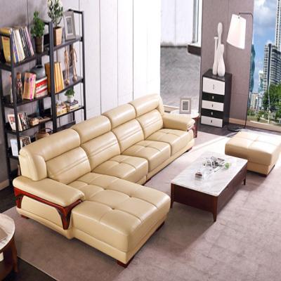 China (Other)Wholesale Adjustable Corner Sofa Sitting Room Furniture Set Upholster Leather Sofa For Living Room Sectional for sale