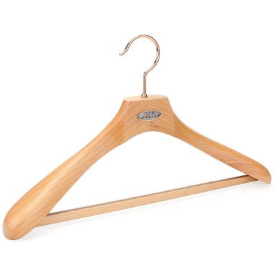 China Wholesale CLASSIC White Wooden Kids Garment Hanger for sale