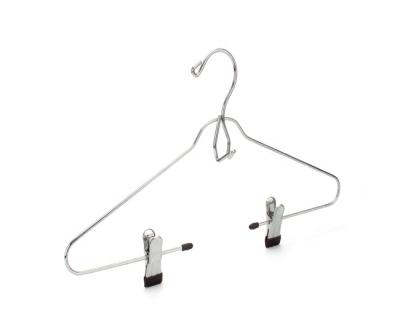 China Daily use Low MOQ free sample Adjustable metal Clips hanger for women skirts for sale