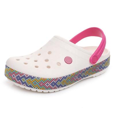 China New EVA Garden Clog Children Shoes Designer Round Model Name Shoes Non-slip EVA Children Sandals Clog for Women and Ladies for sale