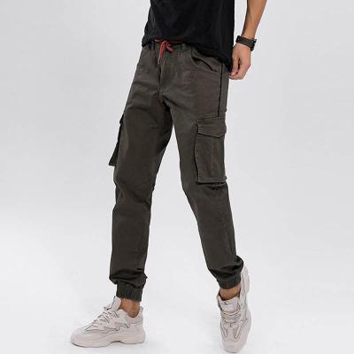 China High Quality Anti-Wrinkle Mens Cargo Jogger Pants Multi-pocket Plus Size Track Cargo Pants Streetwear Hip Hop Wholesale Pants for sale