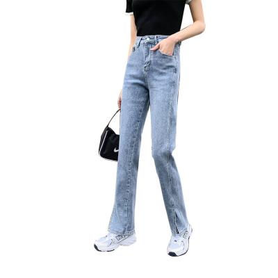 China Fashion Irregular Slim Fit Mom Jeans High Waist Women's Pants And Trousers Woman Jeans for sale