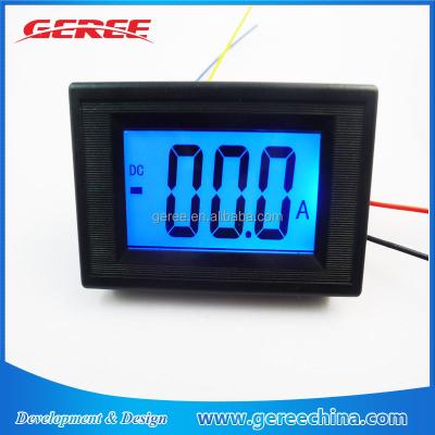 China YB5135D LCD Digital DC AC Meter 0-1A 5A 10A 50A 100A 200A 3 Phase Ammeter Ampere Ampere With Shunt I004B for sale